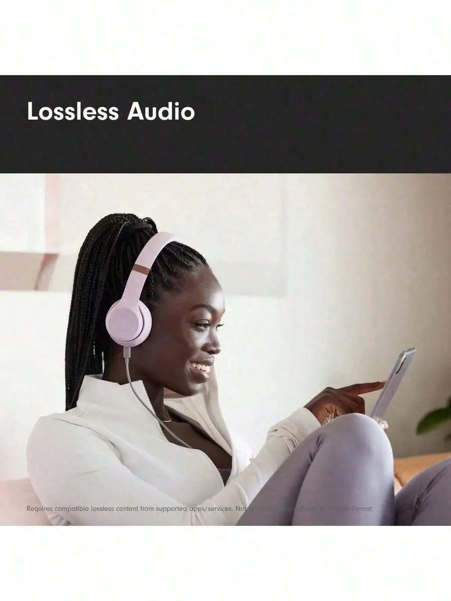 Wireless On-Ear Headphones, ANC Active Noise Cancellation, 50 Hours Long Battery Life, Compatible with Android Devices