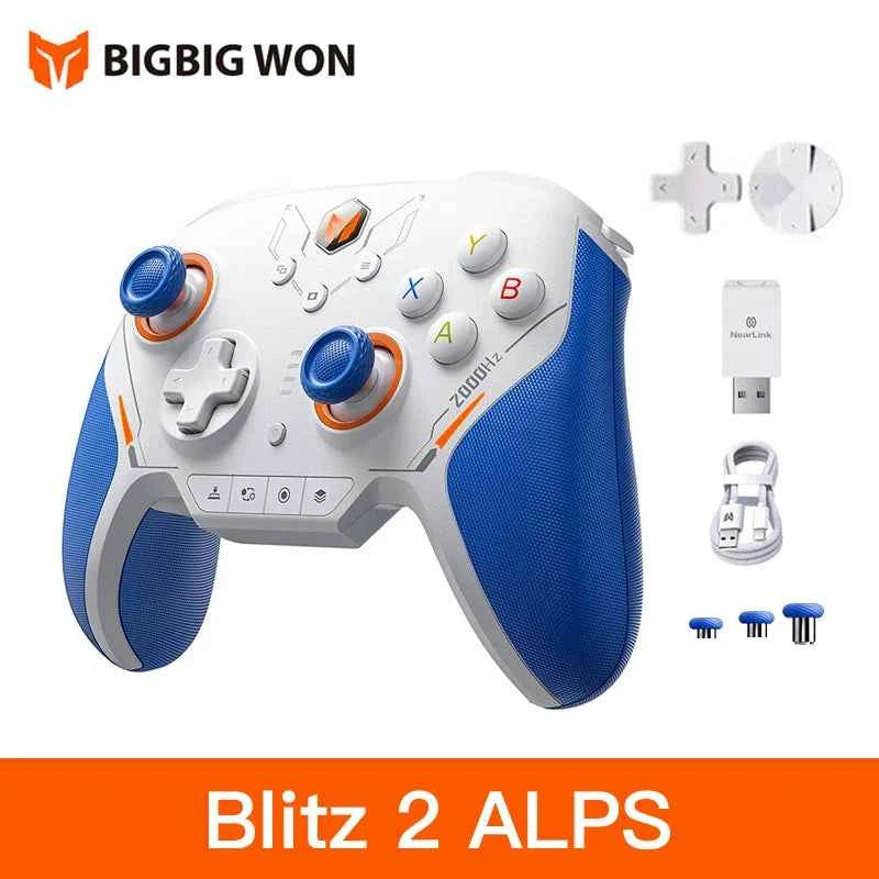BIGBIG Won Blitz 2 Pro Starburst Wireless Gamepad Carbon Film / TMR Edition for Switch / Pc / ios / Android
