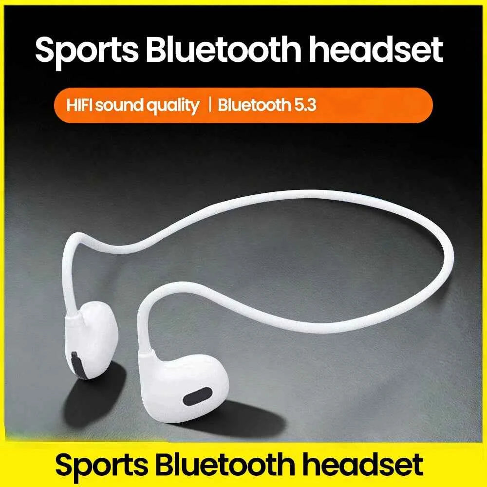 Olaf Sport Bluetooth 5.3 Headphone Wireless Open Air Conduction Earphones Hifi Stereo Sound Sport Gaming Headset  For Phone