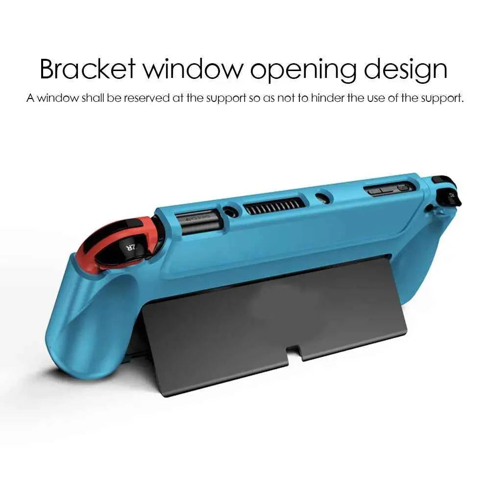 Protective Case Silicone Soft Shell Game Skin Protective Case for Nintendo Switch OLED Game Console Accessories