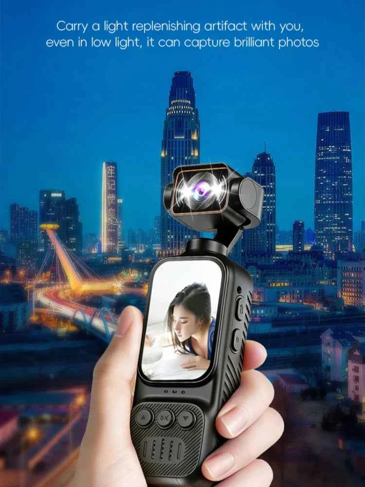 Portable Multifunctional Pocket Camera With High-definition Anti Shake Vlog Outdoor Handheld Sports Camera And Wifi Recorder New