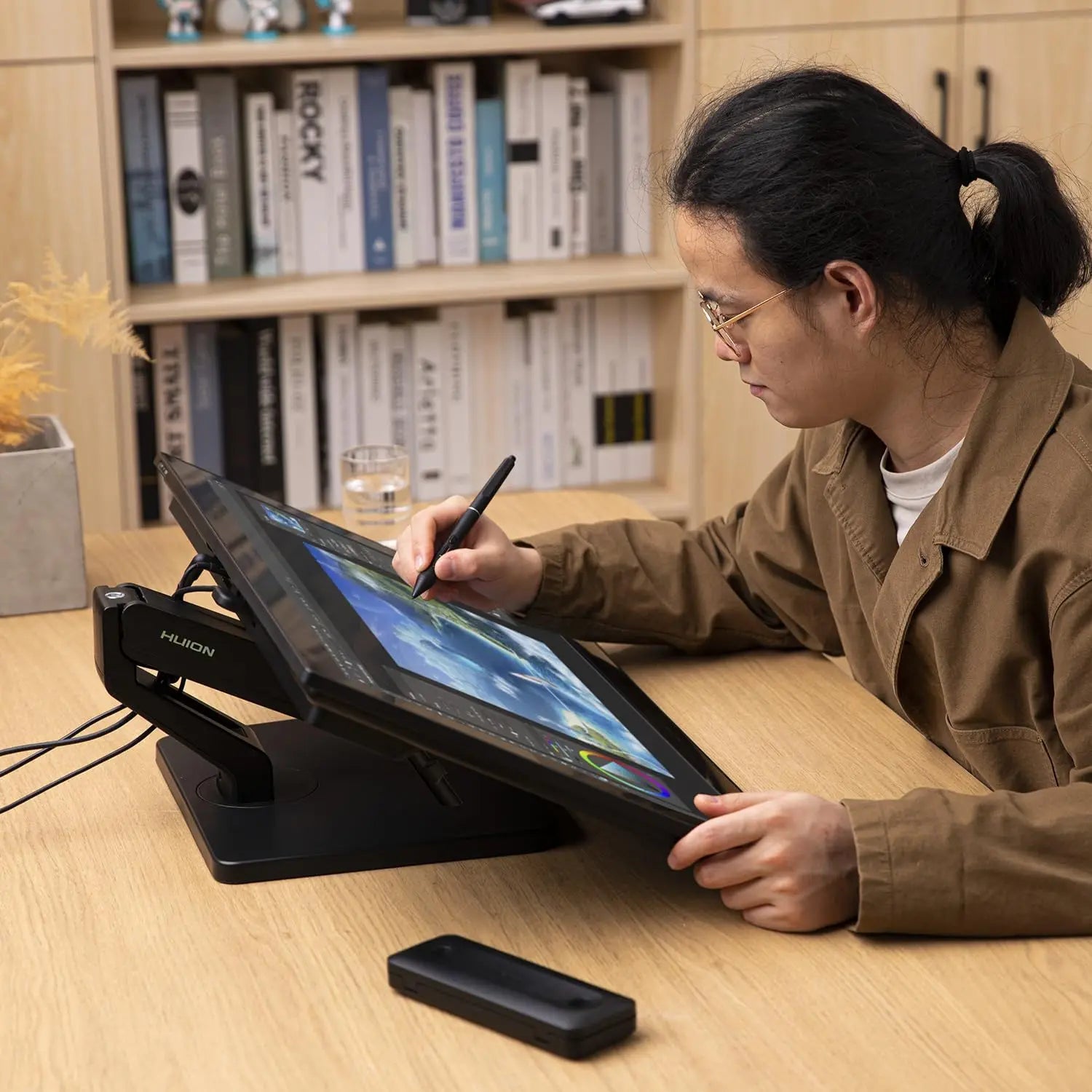 Huion Desktop Arm ST500 Display Holder for 2-10Kg Monitor Compatible with Kamvas 22/22 Plus/24/24 Plus/Pro 19/Pro 24 (4K)/Pro 27