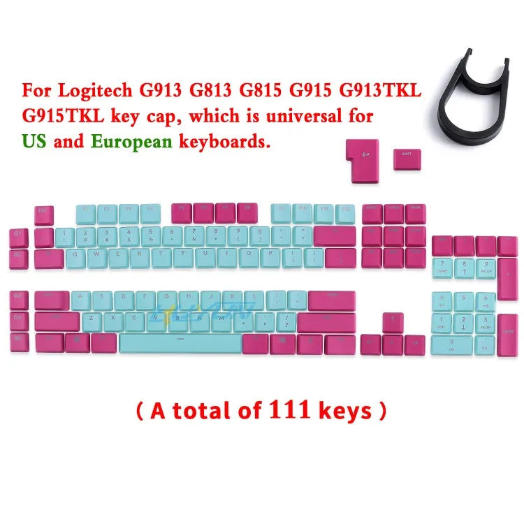 For Logitech G915\G913\G815\G813\TKL87 Gaming Mechanical Keyboard Keycaps Non-slip Textured Replacement Cap
