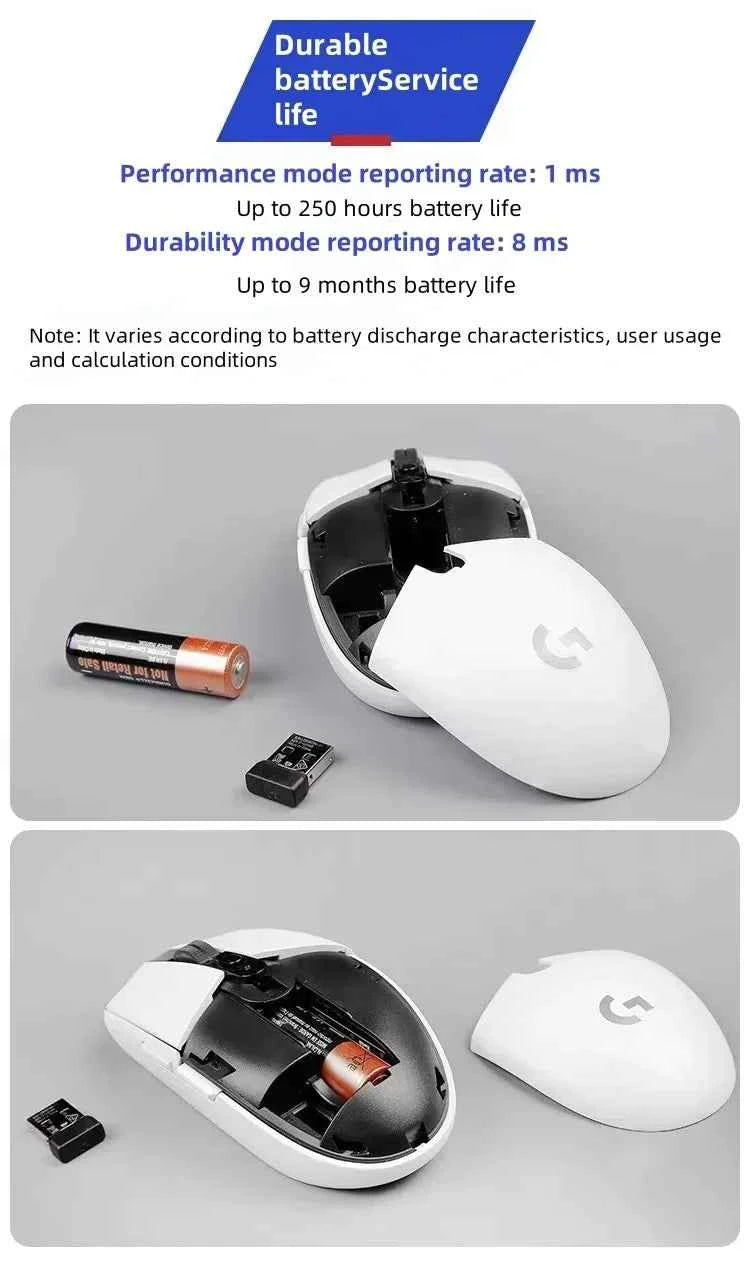 Logitech G304 White Bluetooth Wireless Gaming Mouse 2.4G laptop office desktop mouse