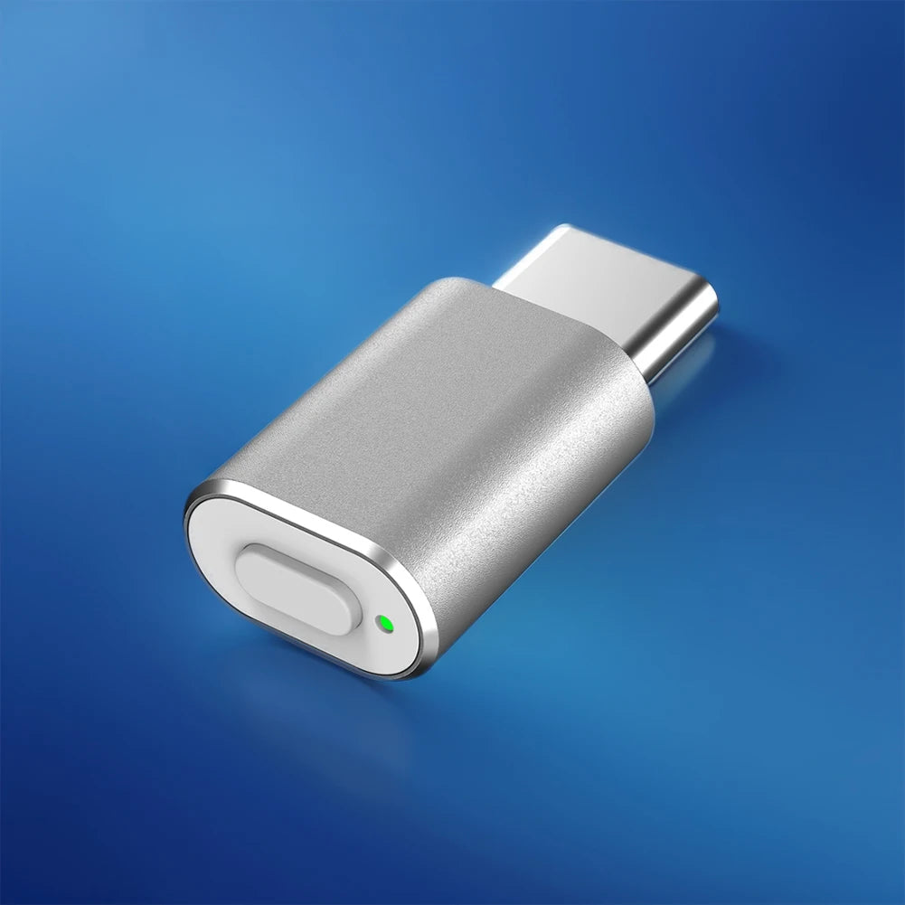 Mouse Jiggler USB Type-C Undetectable Automatic Mover With Switch Button for PC Laptop Keeps Computer Awake Simulate Mouse