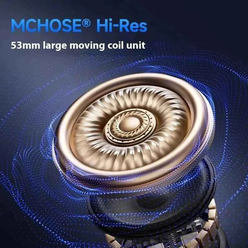 Original MCHOSE V9 PRO Music Esports Gaming Headphones 3-mode Wireless Noise Reduction Mic Customized Head-mounted