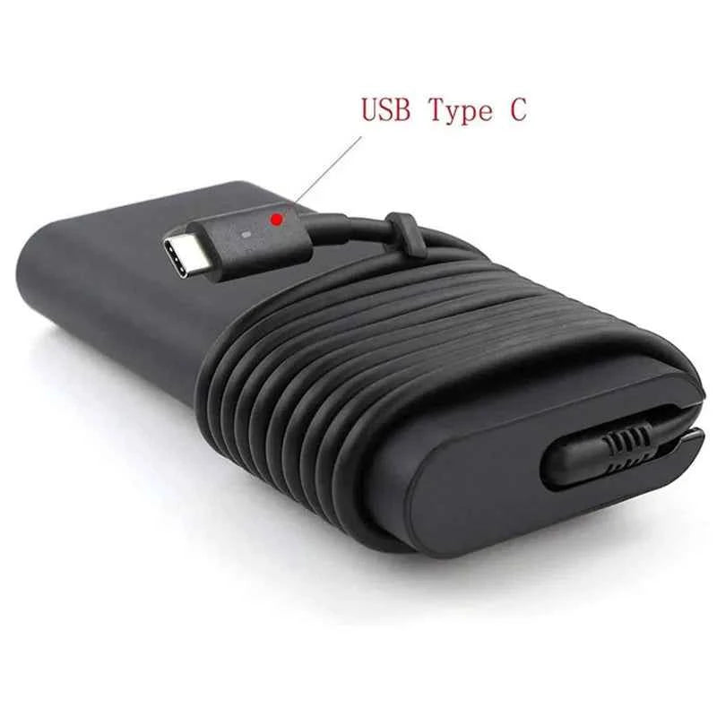 90W USB C Type C Laptop Charger For Dell XPS 15 13 Precision 3540 Latitude 3400 3500 7300 7400 7420 5420 5530 5289 Power Adapter