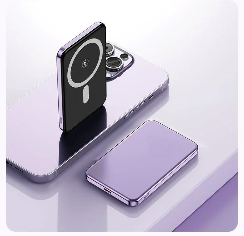 Taepiaai 20000mAh Portable Magnetic Wireless PowerBank PD22.5W Fast Charging External Battery for Magsafe for IPhone Samsung