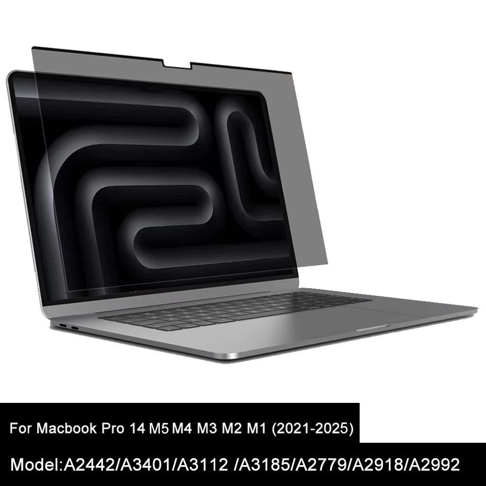 Monitor Privacy Film Anti-peering Screen Protector Guard For Macbook Air 13.6 inch M4 For Macbook Pro 14 M5 For Laptop Accessory