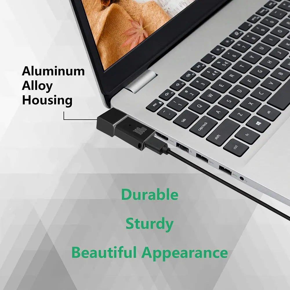 20V/5A 100W PD USB C To Square Tip Adapter ForLenovo Long Slim-Tip Accessories
