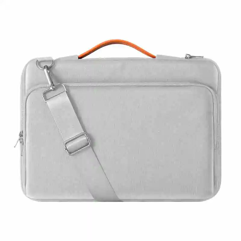 Dormin Shockproof Laptop Crossbody Bag – Protective Sleeve with Adjustable Strap & Handle for MacBook Air 13”, MateBook 14, Lenovo, Huawei