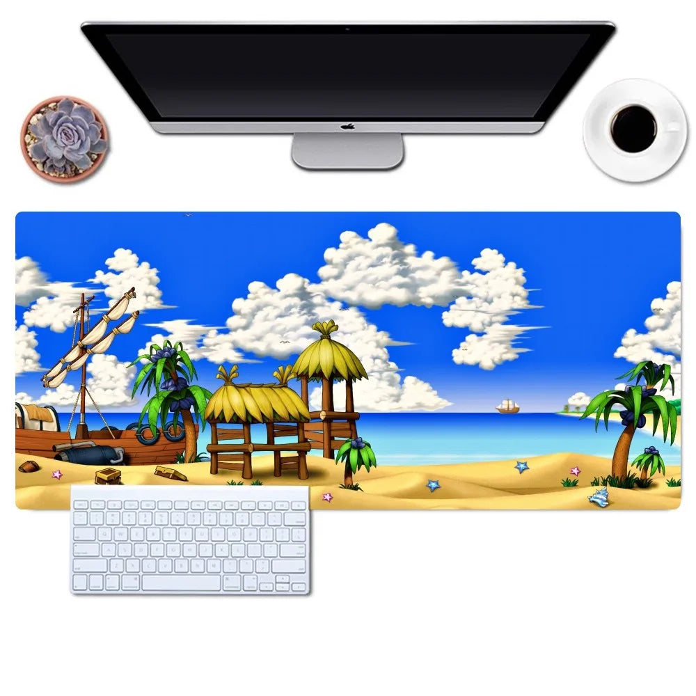 Game Maplestory Mousepad Gaming Office Desk Pads Large For Computer Non-slip Lockedge Mouse Pad