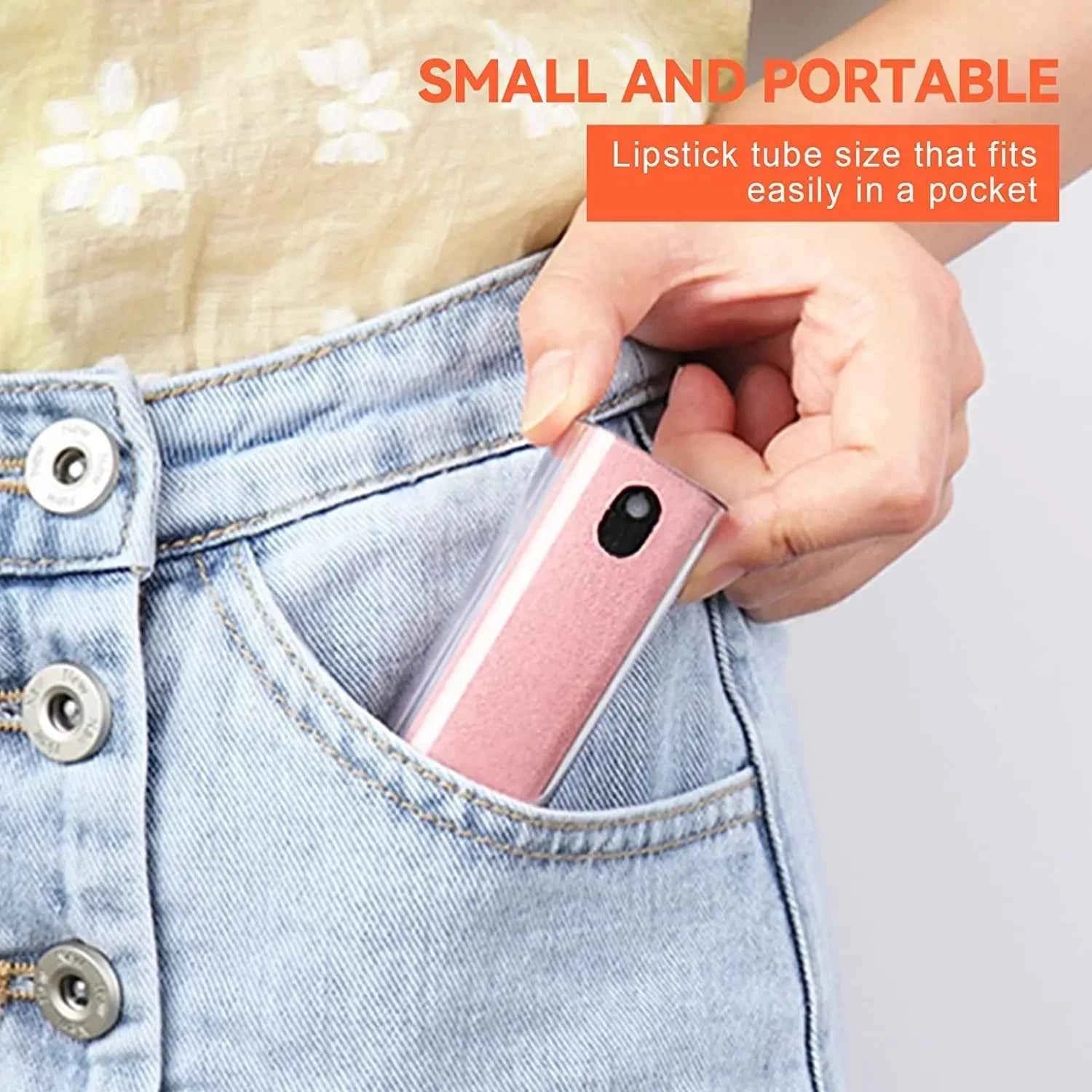 2 In 1 Screen Cleaner Spray Kit Portable Screen Cleaning Tools Microfiber Cloth For Apple Watch iPhone Xiaomi PC Laptops Phone