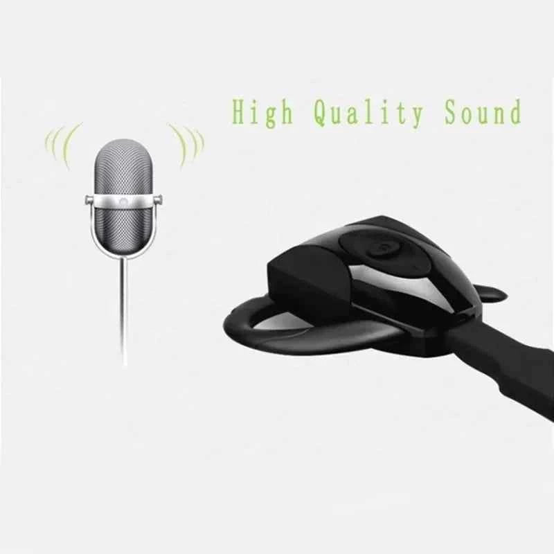 Business Bluetooth Headset With Microphone Rechargeable Long Standby Driving Car High Sensitivity Handsfree Wireless Headphones