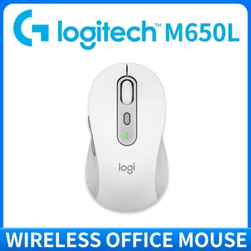 Logitech M750 Wireless Bluetooth Mouse Silent Click Comfort Shape Long Battery Life Multi Device Pairing for Mac Windows iPad