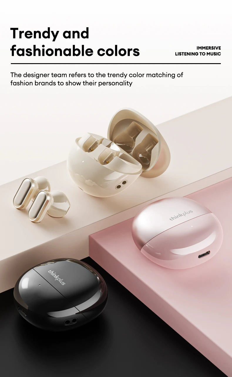 Original Lenovo LP19 PRO TWS Wireless Upgrade Bluetooth Earphones HiFi Sound Music Touch Earbuds Long Standby Gaming Headset New