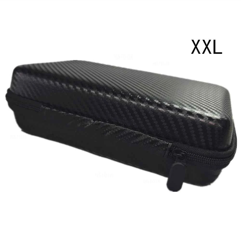 Digital Multimeter Bag Tool Bag Black For Headphone Bag Shockproof Bag EVA Box Case Earphone Carbon Fiber Texture Storage Bags