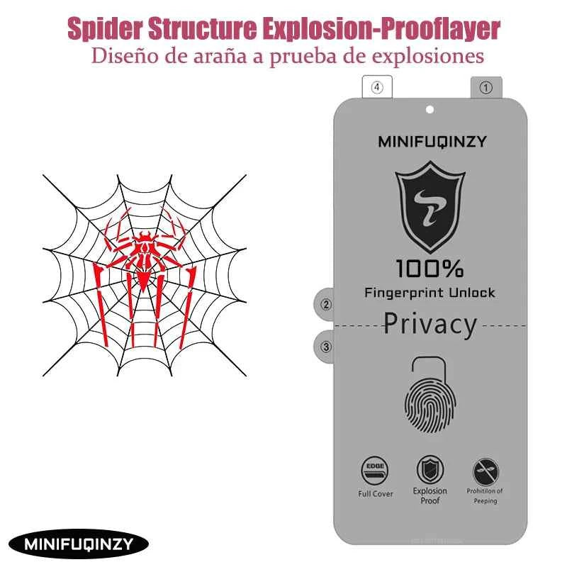 Self Repair Privacy Film For Samsung Galaxy S26 S25 S24 S23 Ultra S22 S21 S20 Plus  Anti-Spy Screen Protector Note 20 10 S10 5G