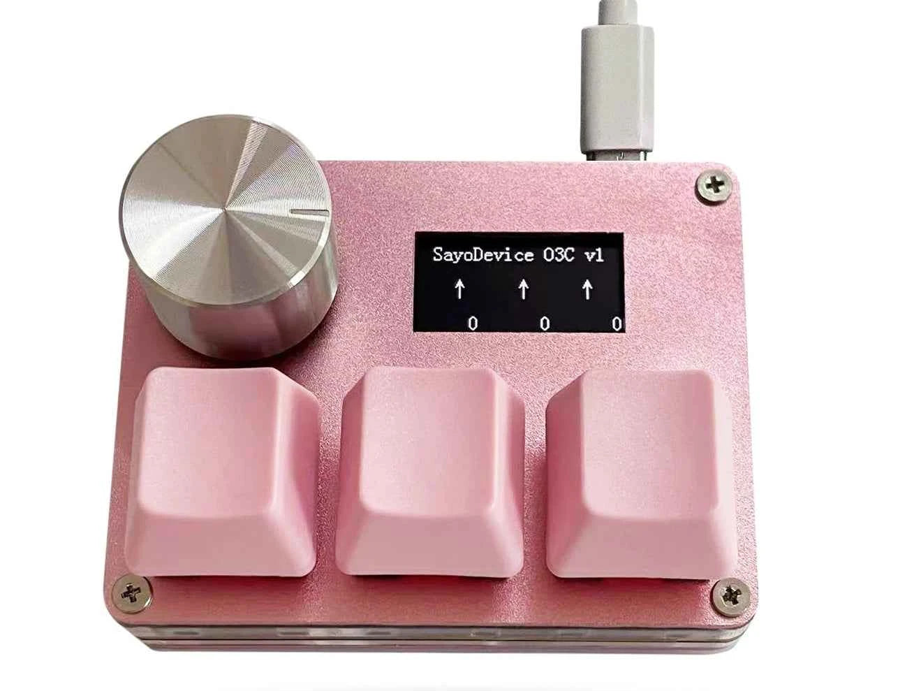 BTXETUEL Magnetic Switch Mini Mechanical Keyboard (USB-C, RGB, 0.96