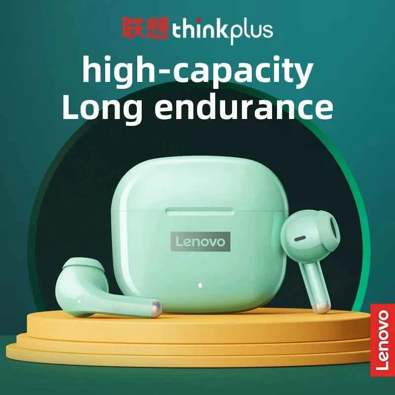 Lenovo LP40 Pro Headphones Wireless Bluetooth 5.4 TWS Hifi Stereo Earphones Gaming Sports Touch Control HD Call with Mic Earbuds