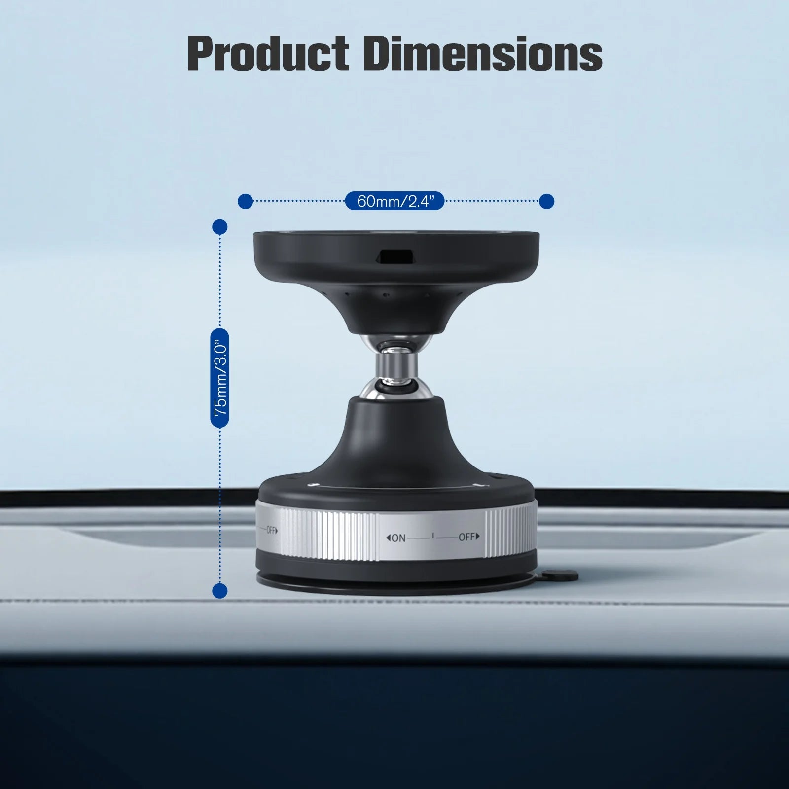 15W Strong Magnetic Car Wireless Charger Phone Holder 360° Magnet Car Mount Fast Charging for IPhone17 16 15 Samsung Android