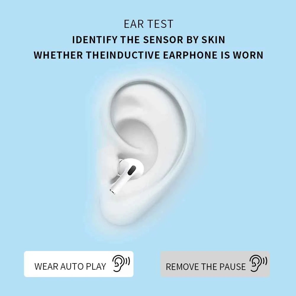 【 Pro 3 】 Bluetooth noise cancelling wireless earphones with heart rate monitoring, waterproof for daily use, perfect for sports
