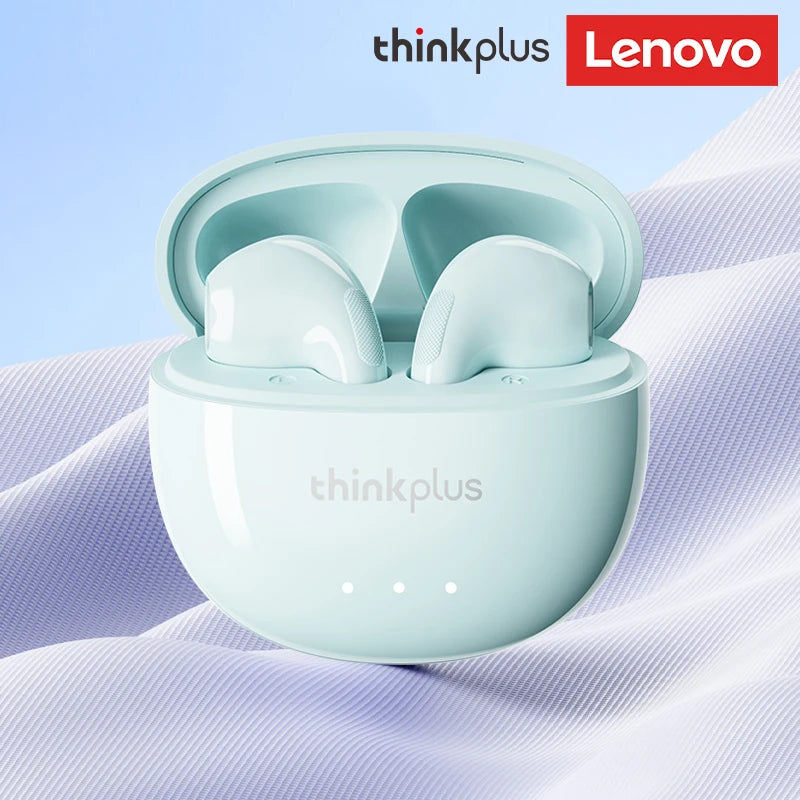 Lenovo LP2 Pro Bluetooth 5.4 Earbuds Semi-In Ear Clear Call HIFI Sound Quality Wireless Earphones Lightweight Comfort Headphones