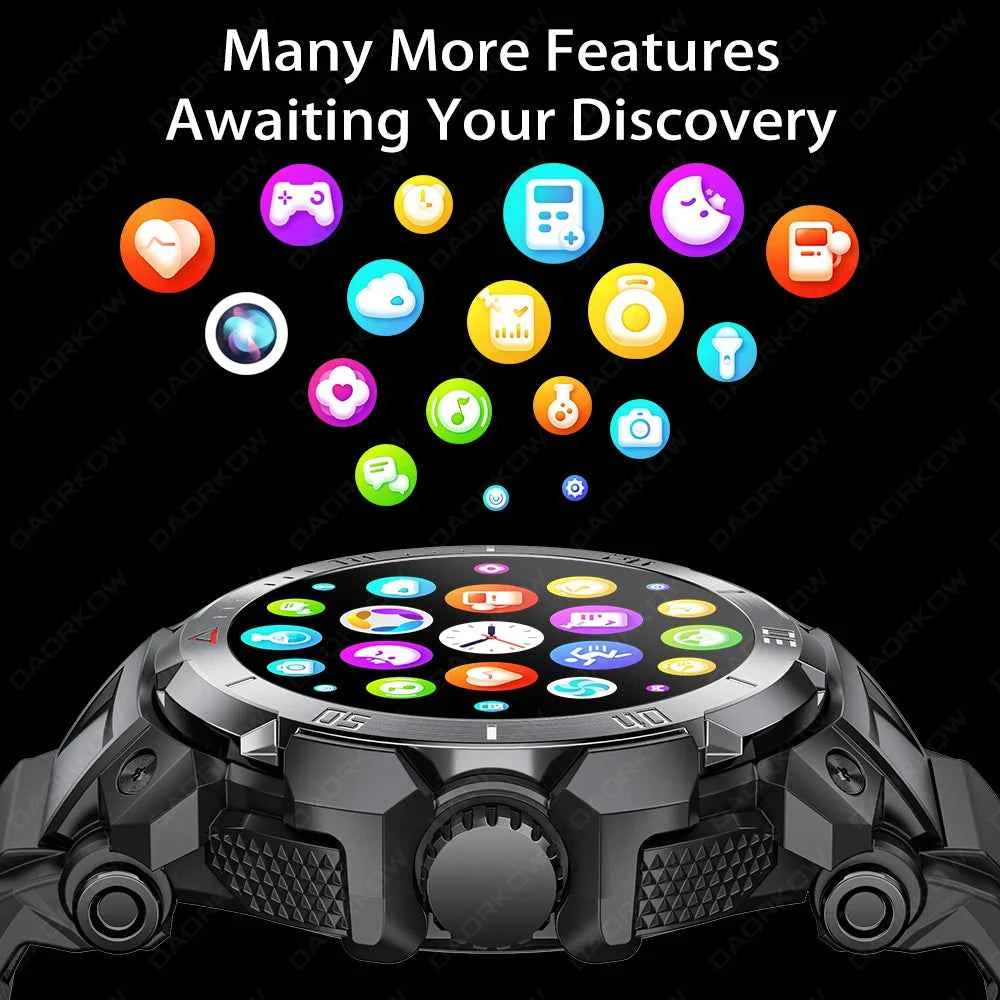 2025 New NFC Headset Smart Watch 2 in 1 TWS Bluetooth Headphone Earbuds Music Call Men Health Monitoring Waterproof Sports Watch