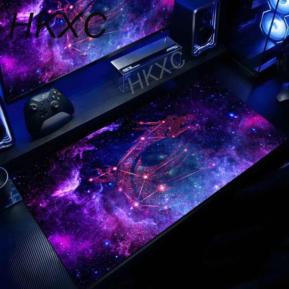 MSI Table Mat Mouse Pad Desk Mouse Pad Cute HD Desk Pads Extended Gaming Keyboard Mats Large XXL Gamer Mousepad 90x40