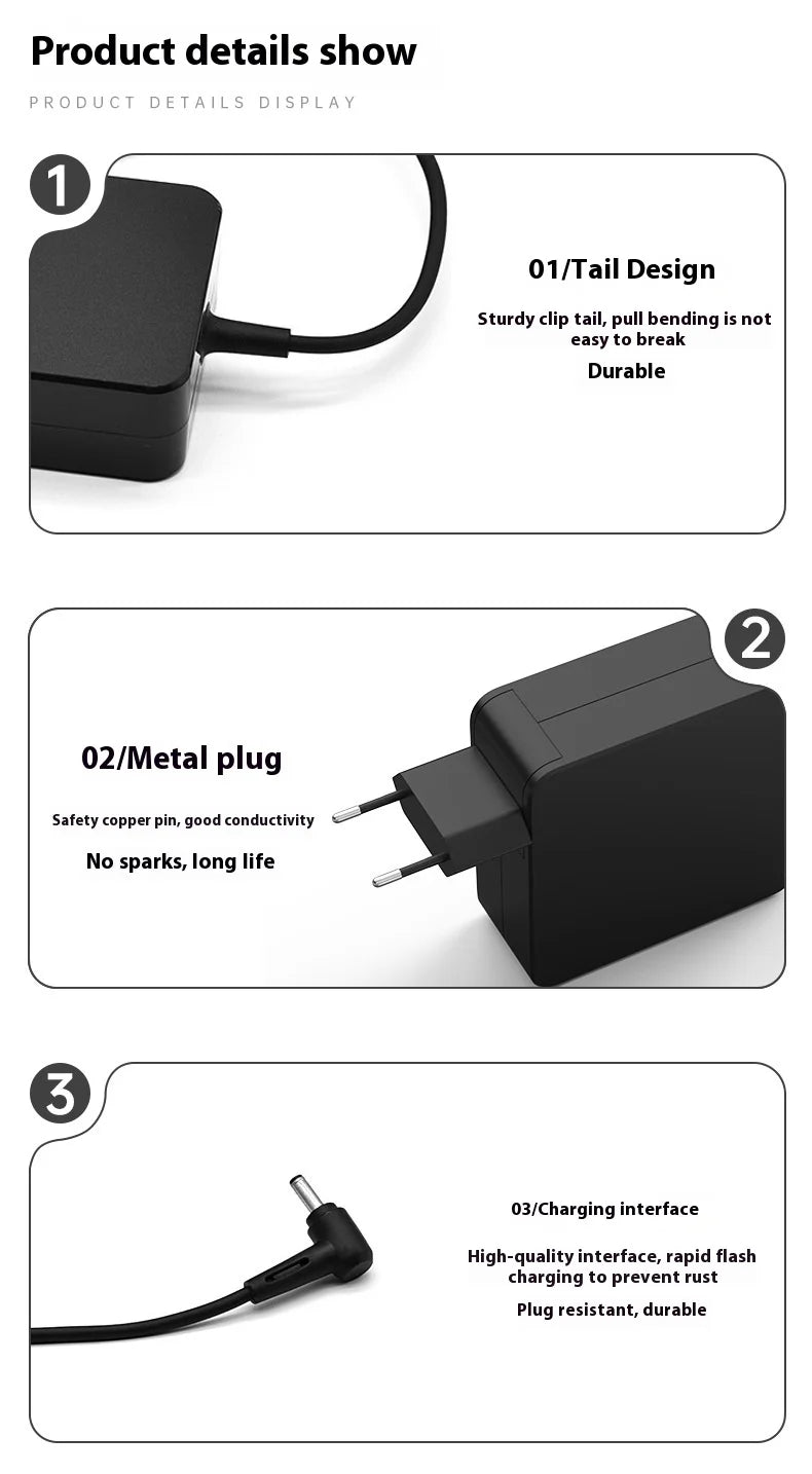 19V 3.42A 65W 4.0*1.35 Power Charger Laptop Adapter For Asus Zenbook UX32VD UX305CA UX31a X201e UX305F S200E VM520U R45 ADP-65DW