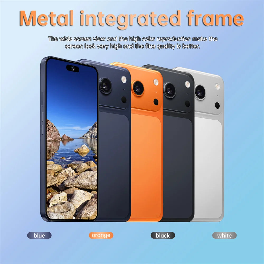 NEW SALE Silicone Protective Covers Are Used for i17 Pro Max 5G Mobile Cell Phones Accessories 7.3inch Android Smartphone Case