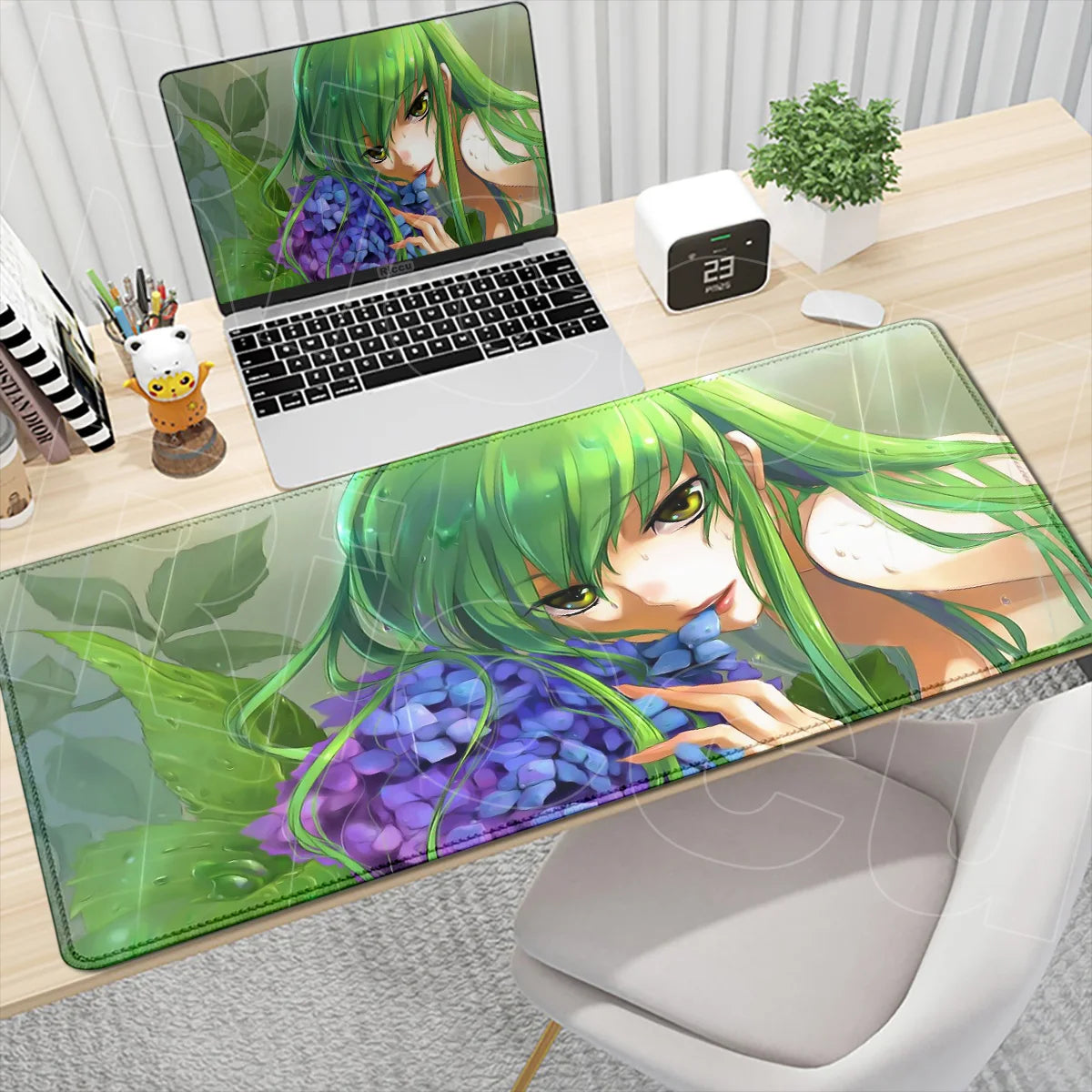 Code Geass Desk Mouse Pad XXL HD Printing Laptop Keyboard Mat Table Protector Carpet PC Gaming Accessories Lelouch CC Pretty Rug
