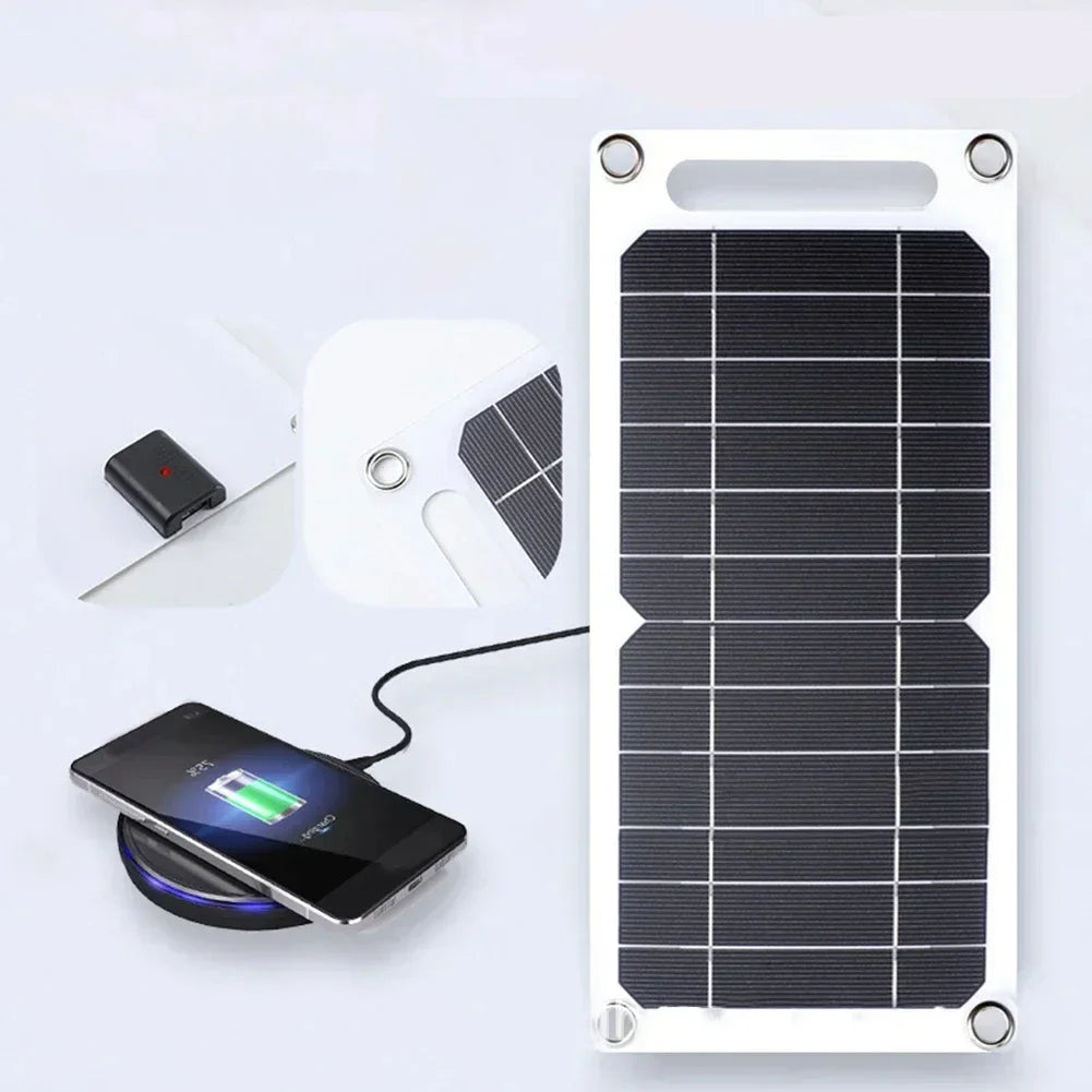 SOECOPO 30W Lightweight Flexible Solar Panel Kit, Free Mini Solar Regulator, Complete Hooks & Suction Cups Accessories, Portable For Phone Outdoor Camping Charging, US Warehouse 2-8 Days Fast Domestic Delivery