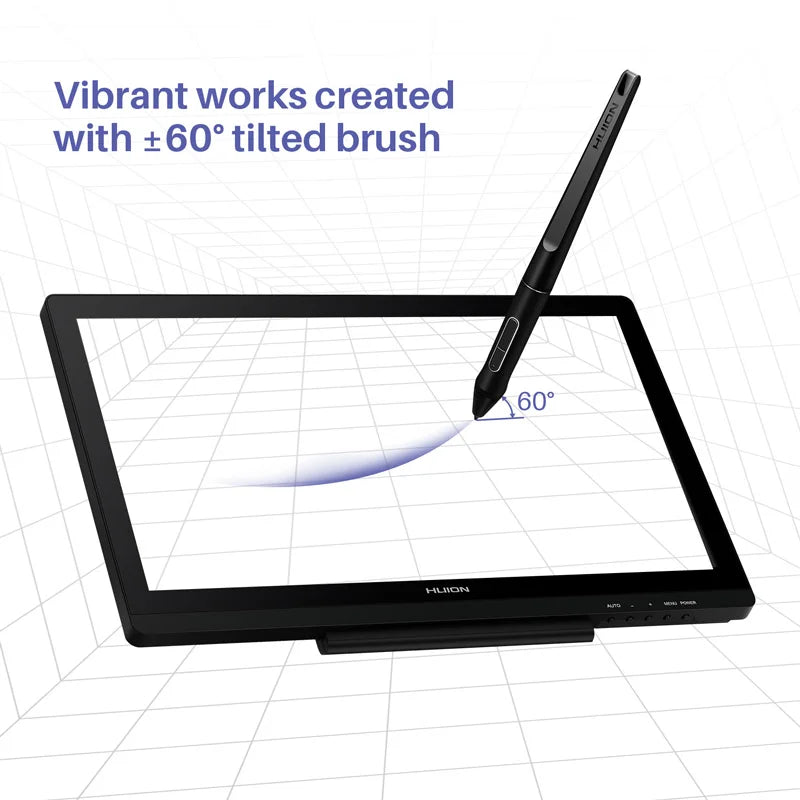 HUION Kamvas 20 19.5 inch Battery-free Graphics Tablet Monitor IPS With AG Glass 120%sRGB Pen Tablet Monitor