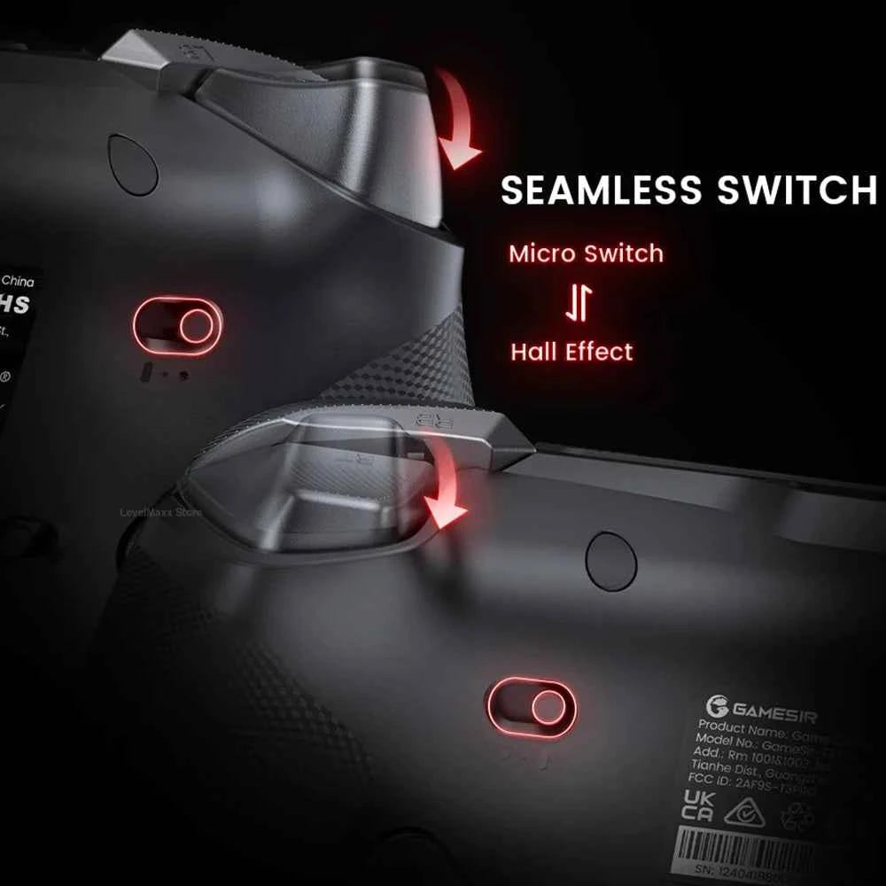 GameSir Tarantula Pro T3 Pro Wireless Gaming Controller with Gamesir Mag-Res TMR Sticks RGB Lighting Effect for Switch PC IOS