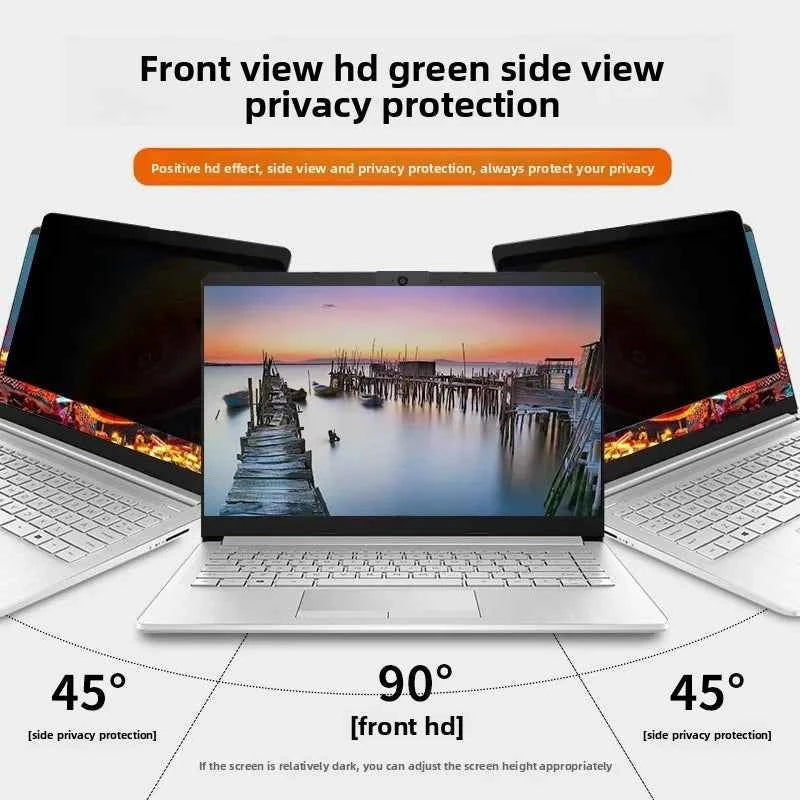 for 13/14/16/17/18 inch laptop privacy film customized size anti reflection and anti blue light radiation screen protector film