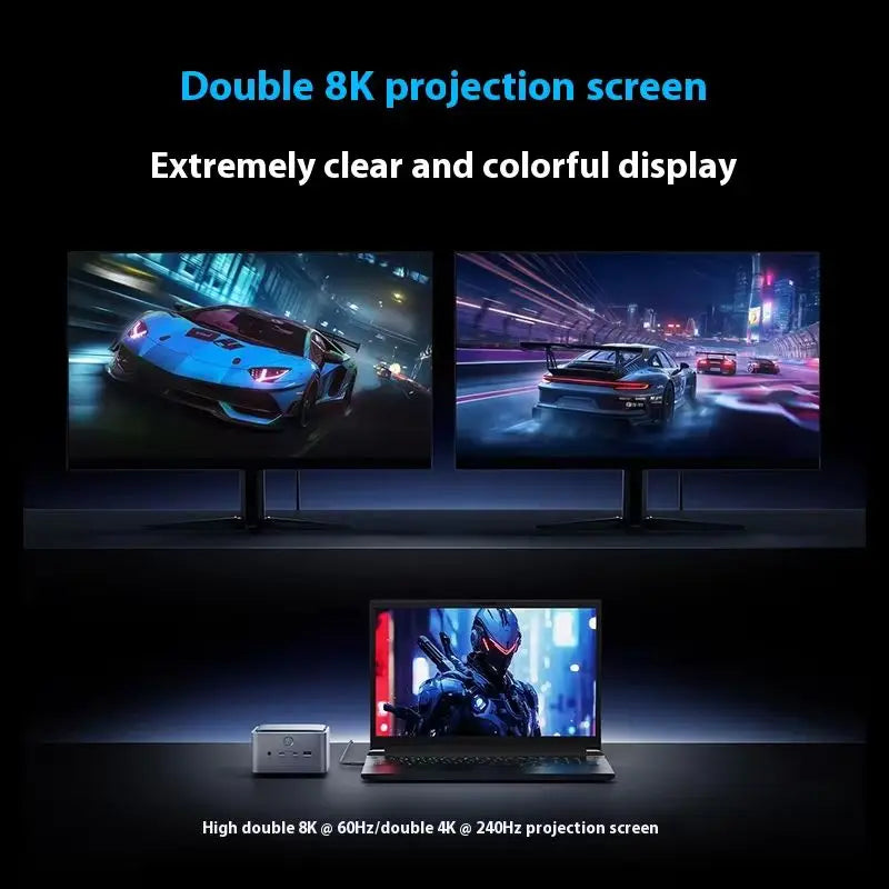 ANKER Prime TB5 Thunderbolt 5 Docking Station Dual 8K Triple Screen Display Type-C Expansion 120Gbps 14-in-1 for MacOS/Windows