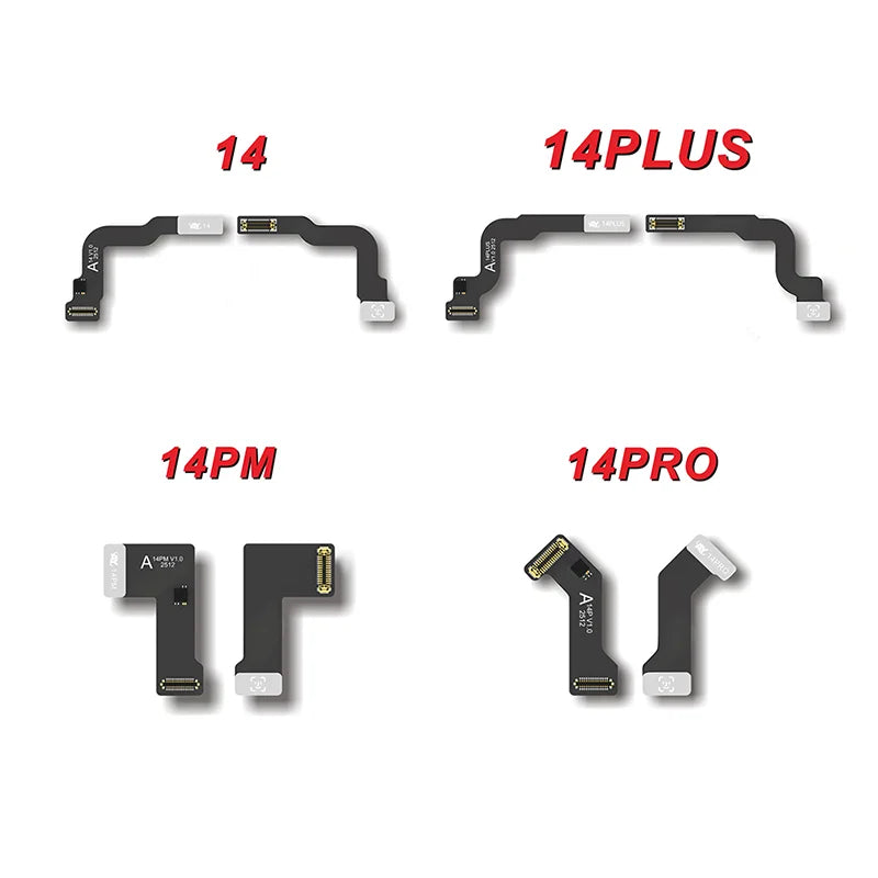 NEW AY A108 Tag Face id Flex Cable for IPhone X-11 12 13 14 15 ProMax Dot Matrix Repair No-alignment NO-soldering No-disassembly