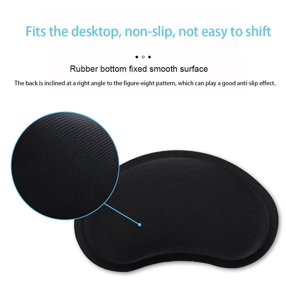 Mouse Pad Memory Foam Mouse Mat Keyboard MousePad Set Ergonomic Wrist Pad Mice Mat ,For Office Computer Laptop moise pad