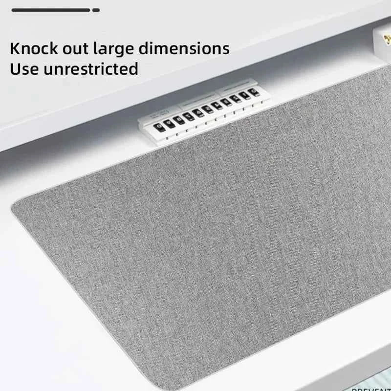 Cotton and Linen Rubber XXL Mouse Pad Gaming MousePad Large Desk Mat Gaming PC Desk Mat Keyboard Pad Computer Desk Pad
