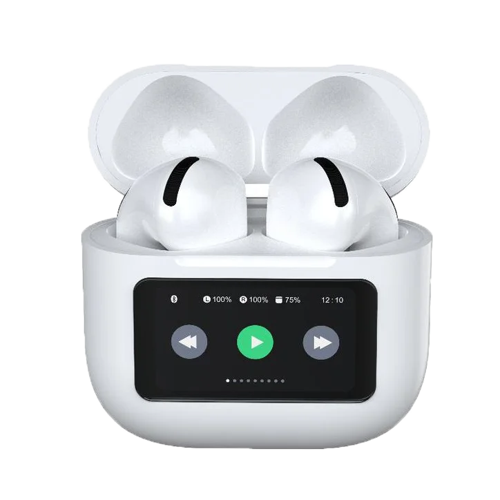 Newest ANC Bluetooth Earphones Wireless Headphones App Noise-canceling Call Headphones Waterproof Gaming Touch Screen Headset