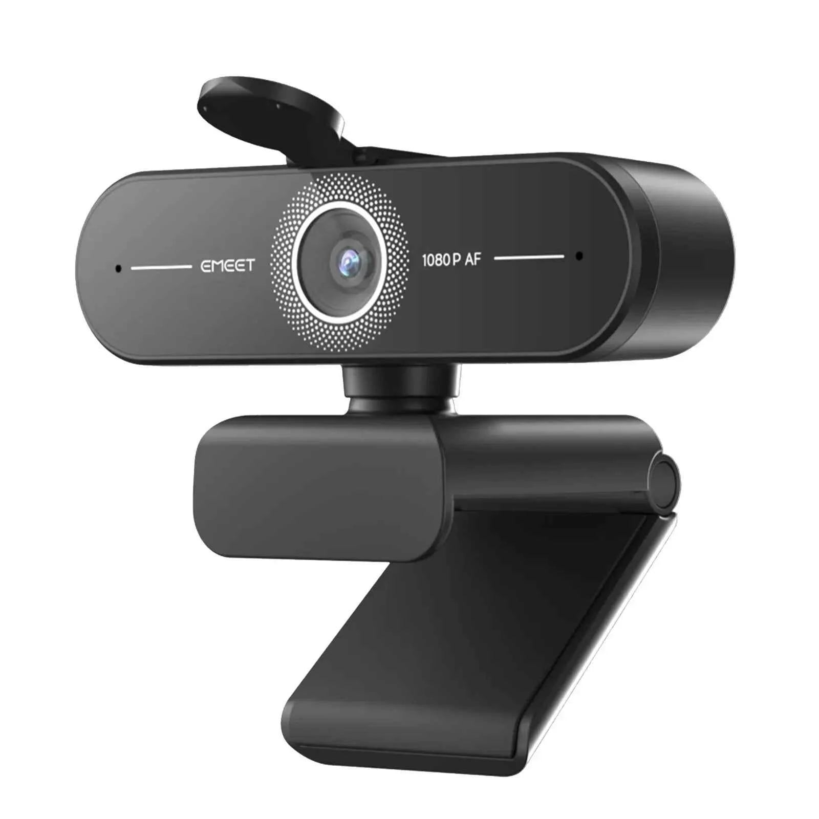 4K Ultra HD Webcam 1080P 60fps Web Camera EMEET C60E Autofocus USB Computer Camera for Live Streaming/ Video Call/ Conference