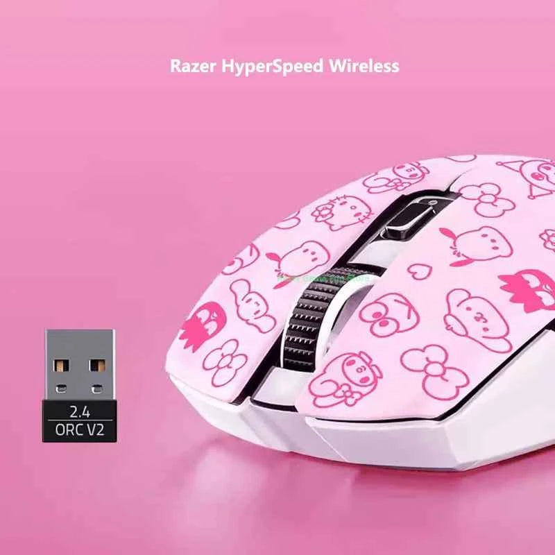 Razer Hello Kitty and Friends Edition Dual Wireless Gaming Mouse HyperSpeed Wireless and Bluetooth 60g Ultra-Lightweight Design