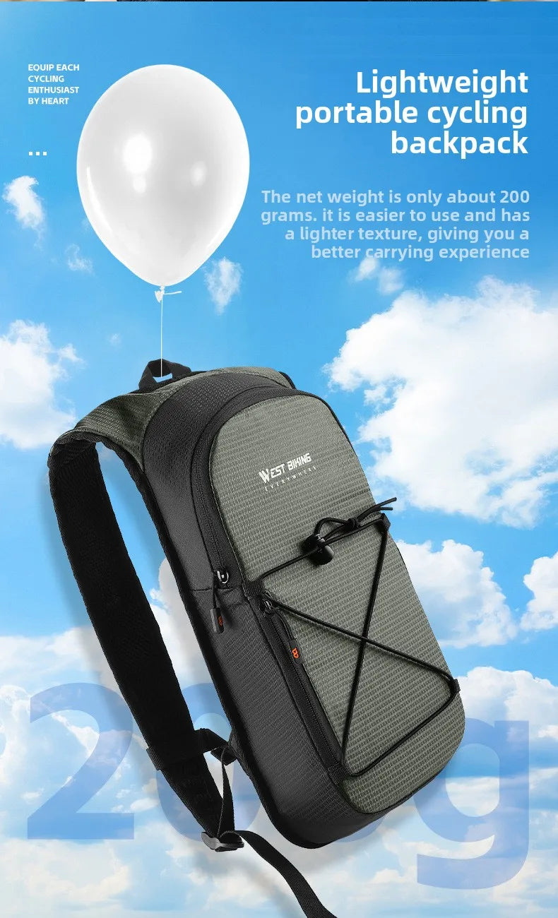 Cycling Backpack Hydration Bladder Compatible Lightweight Bicycle Sports Bag Outdoor Hiking Travel Portable