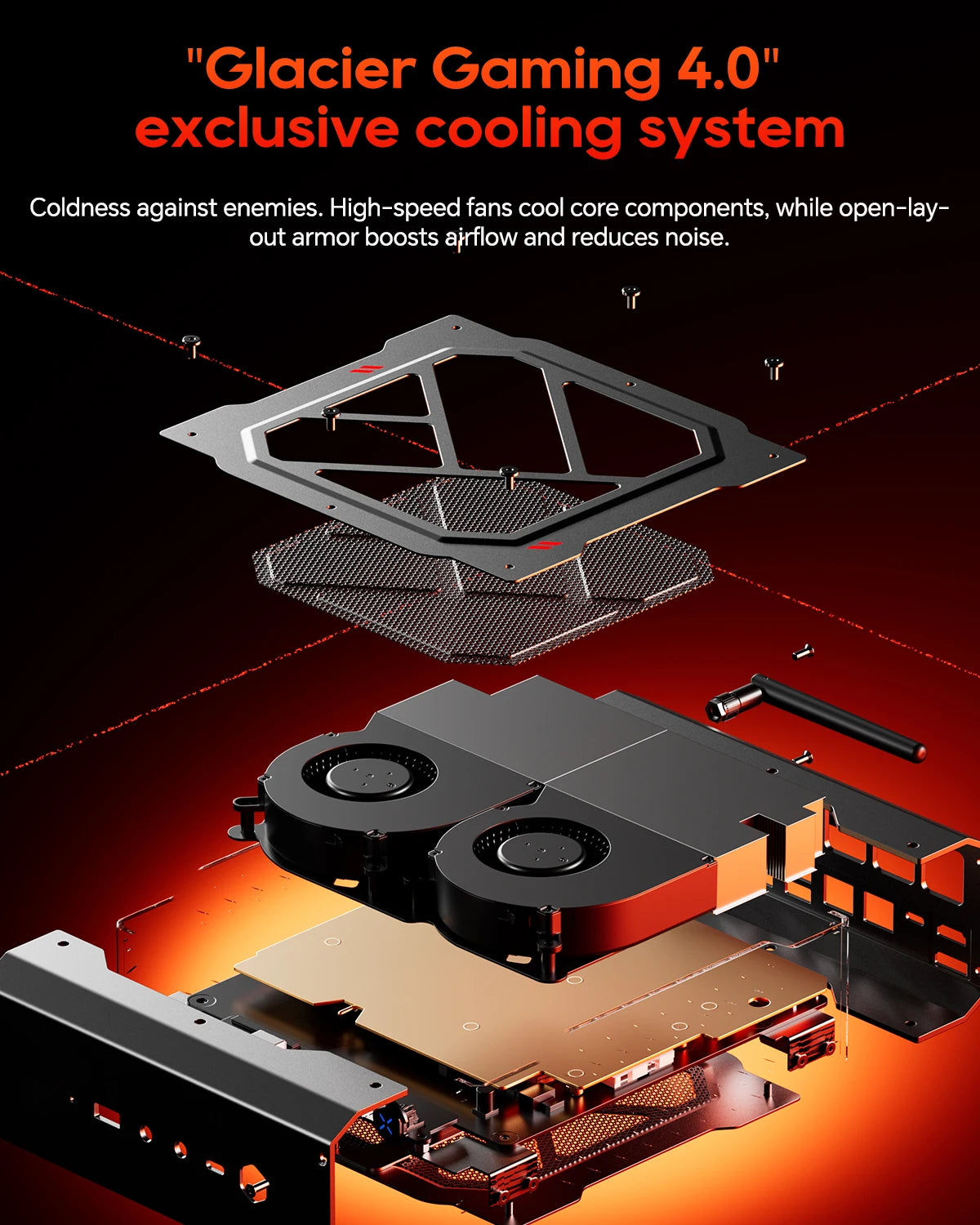 AOOSTAR GODY Mini PC AMD Ryzen 9 7940HX CPU+AMD Radeon RX 7600XT WiFi 7 Graphics High Performance Gaming Desktop Computer - WinSupport Tech