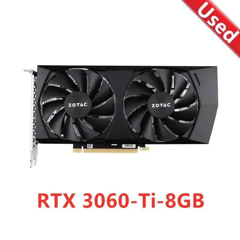 ZOTAC RTX 3060Ti RTX3060 Ti 8GB GPU Video Card NVIDIA GeForce RTX3060Ti 8GB  Gaming Graphics Cards Desktop PCI Express 4.0 x 16