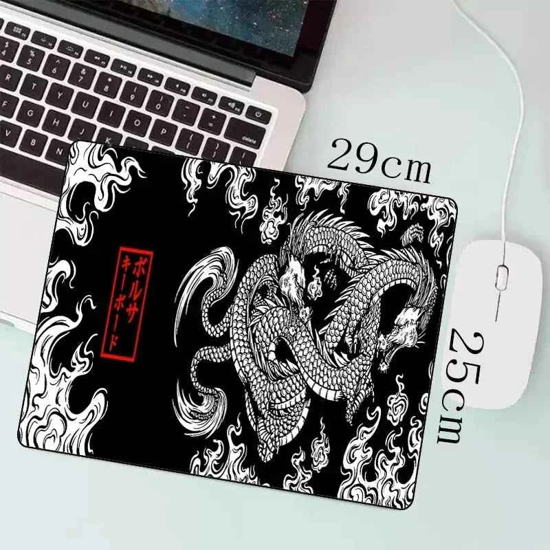 Japanese Dragon  Gaming Mousepad Speed Desk Mat Anime Theme Keyboard Gamer Mouse Pad for Esports