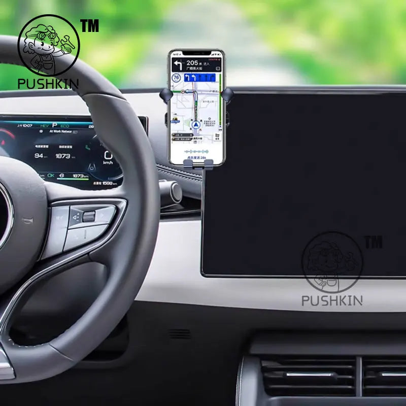 For BYD Seal 6 C6 DMI Touring 2025 2026 Car Styling Mobile Phone Holder Screen Mount Gravity Bracket Stand Modified Accessories