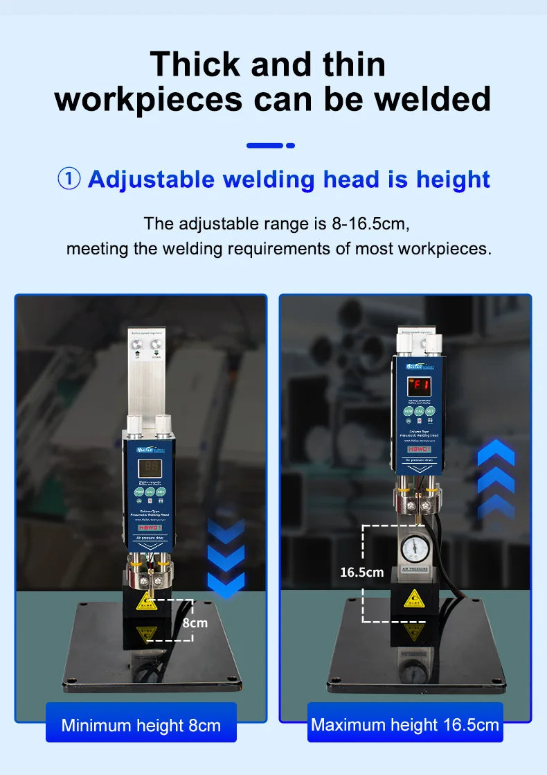 Heltec 21KW 36KW 42KW Capacitor Storage Battery Spot Welding Machine/Portable Small Spot Welder LED Display 0.5mm Thickness