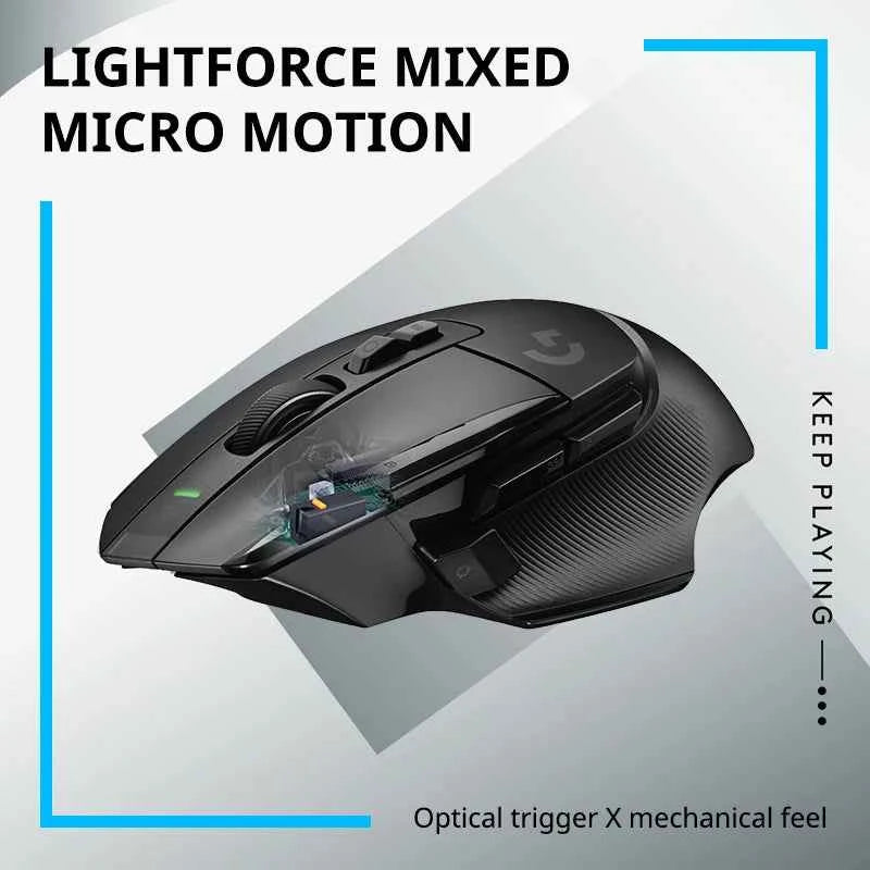 Logitech G502 HERO G502X PLUS Gaming Mouse, RGB/Ergonomic